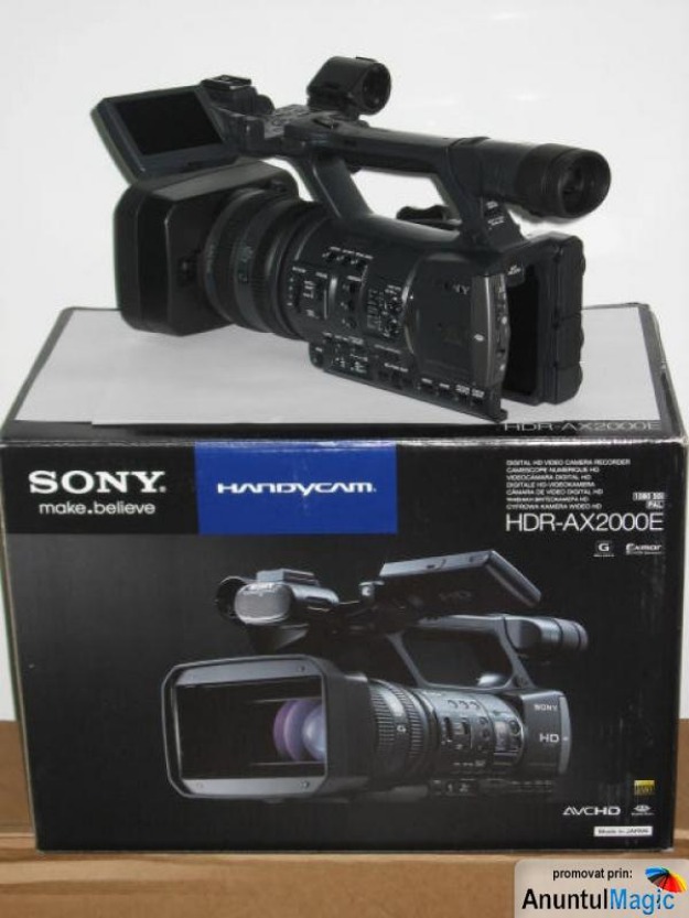 Sony AX2000 si Panasonic AC130. Videocamere Nunti - Pret | Preturi Sony AX2000 si Panasonic AC130. Videocamere Nunti