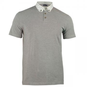 Tricou polo barbati Sofiaman bej-alb - Pret | Preturi Tricou polo barbati Sofiaman bej-alb