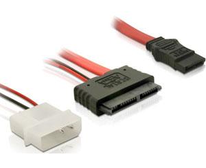 Cablu Micro SATA M + 2 Pini Molex la SATA, Delock 84384 - Pret | Preturi Cablu Micro SATA M + 2 Pini Molex la SATA, Delock 84384