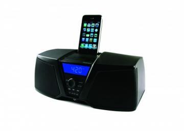 KICKER iKICK - IK150 - iPod/iPhone Docking Station; Culoare neagra; Radio FM/AM; Alarma - Pret | Preturi KICKER iKICK - IK150 - iPod/iPhone Docking Station; Culoare neagra; Radio FM/AM; Alarma