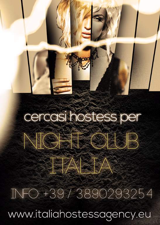 Hostess Job in nightclub Italia - Pret | Preturi Hostess Job in nightclub Italia
