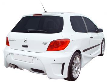 Peugeot 307 Facelift Spoiler Spate Schinobi - Pret | Preturi Peugeot 307 Facelift Spoiler Spate Schinobi