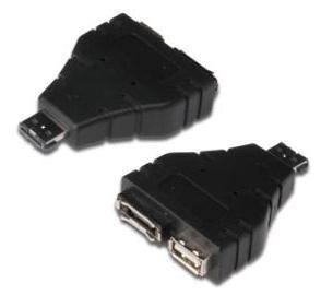 Adaptor eSATA la conectori USB si eSATA, mama-tata, 7001181, Mcab - Pret | Preturi Adaptor eSATA la conectori USB si eSATA, mama-tata, 7001181, Mcab