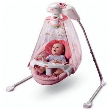 Leagan Fisher-Price Butterfly Garden Papasan Cradle Swing - Pret | Preturi Leagan Fisher-Price Butterfly Garden Papasan Cradle Swing