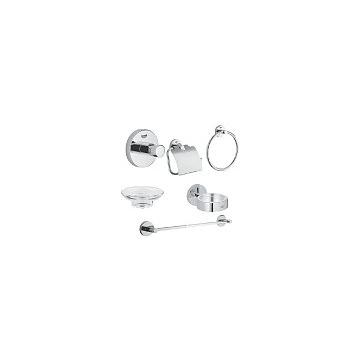 Set piese dispozitive sanitare Accesorii Essentials (6) - Pret | Preturi Set piese dispozitive sanitare Accesorii Essentials (6)