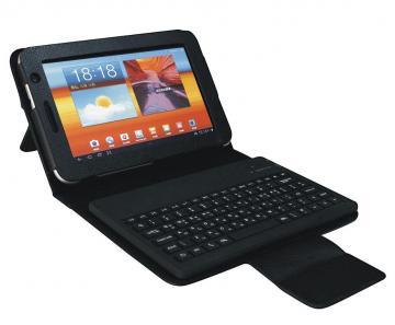 Husa din piele cu tastatura Bluetooth pentru tableta de 7 inch - Pret | Preturi Husa din piele cu tastatura Bluetooth pentru tableta de 7 inch