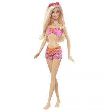 Mattel Barbie in a Mermaid Tale 2: Papusa Barbie in costum de baie - Pret | Preturi Mattel Barbie in a Mermaid Tale 2: Papusa Barbie in costum de baie