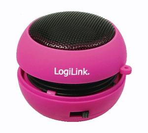 Boxa portabila 2.5W Pink, LogiLink SP0012 - Pret | Preturi Boxa portabila 2.5W Pink, LogiLink SP0012