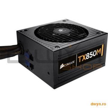 Corsair TX850M, Enthusiast Series, 850W modular PSU - Pret | Preturi Corsair TX850M, Enthusiast Series, 850W modular PSU