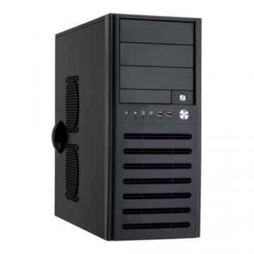 CHIEFTEC BRAVO Miditower (USB/Audio), no PSU, mATX, ATX, 3x3.5 internal bays, Black, BM-01B-OP - Pret | Preturi CHIEFTEC BRAVO Miditower (USB/Audio), no PSU, mATX, ATX, 3x3.5 internal bays, Black, BM-01B-OP