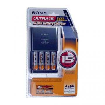 Incarcator Sony ultra rapid 15 min +4 acumulatori 2500 mAh - Pret | Preturi Incarcator Sony ultra rapid 15 min +4 acumulatori 2500 mAh