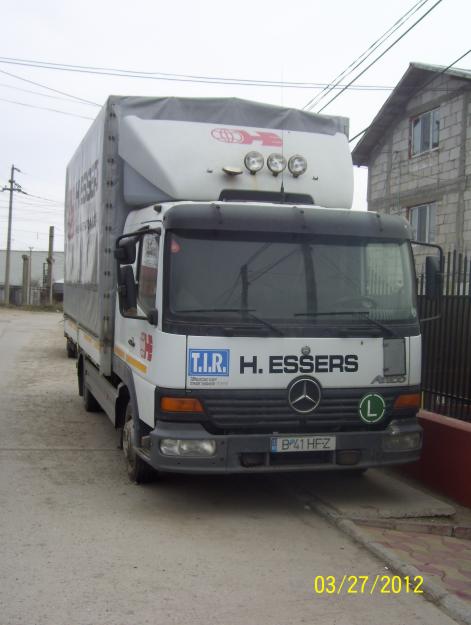 Vand MERCEDES ATEGO 817 - Pret | Preturi Vand MERCEDES ATEGO 817