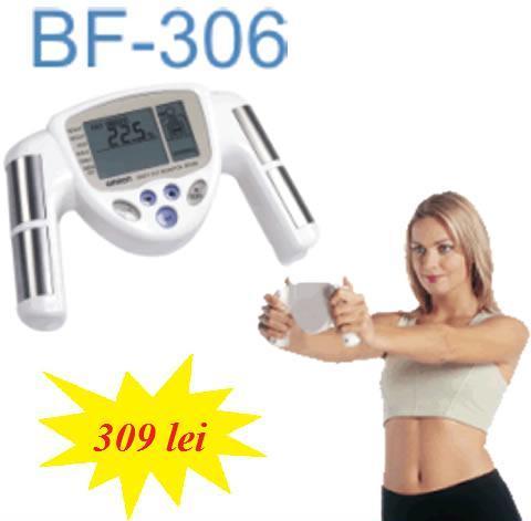 BODY FAT 306 OMRON LA PRETUL DE 309 LEI - Pret | Preturi BODY FAT 306 OMRON LA PRETUL DE 309 LEI