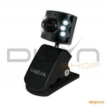 Camera Web LOGILINK 640x480 300K, 30 fps, 6 LEDs - Pret | Preturi Camera Web LOGILINK 640x480 300K, 30 fps, 6 LEDs