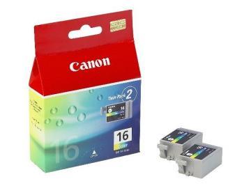 Set 2 x inktank color pentru Selphy DS700, BCI-16, blister, Canon - Pret | Preturi Set 2 x inktank color pentru Selphy DS700, BCI-16, blister, Canon
