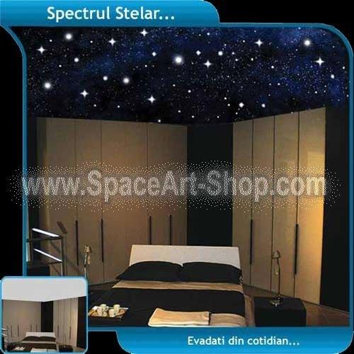 Tavan cu Cer Instelat SpaceArt Creations in dormitor, fi romantic de Dragobete - Pret | Preturi Tavan cu Cer Instelat SpaceArt Creations in dormitor, fi romantic de Dragobete