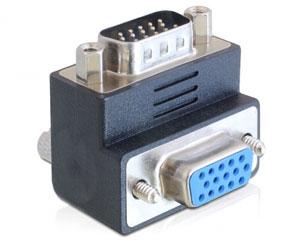 Adaptor VGA 15T-15M 90 grade, Delock 65289 - Pret | Preturi Adaptor VGA 15T-15M 90 grade, Delock 65289