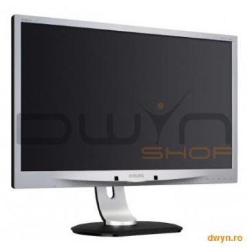 Monitor LCD PHILIPS 241P4LRYES/00 (24", 1920x1080, 1000:1, 20000000:1(DCR), 170/160, 5ms, DVI/VGA/US - Pret | Preturi Monitor LCD PHILIPS 241P4LRYES/00 (24", 1920x1080, 1000:1, 20000000:1(DCR), 170/160, 5ms, DVI/VGA/US