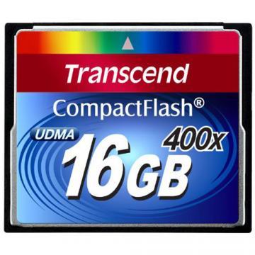 Card memorie TRANSCEND Compact Flash 16GB 400x - Pret | Preturi Card memorie TRANSCEND Compact Flash 16GB 400x