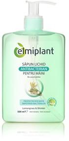 Elmiplant Sapun Lichid Antibacterian cu Ulei de Lemograss si Ulei de Ghimbir 500ml - Pret | Preturi Elmiplant Sapun Lichid Antibacterian cu Ulei de Lemograss si Ulei de Ghimbir 500ml