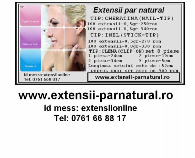 Extensii cu Cheratina,Inel si Clip-on - Pret | Preturi Extensii cu Cheratina,Inel si Clip-on