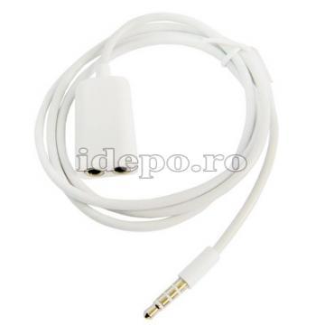 Splitter audio iPhone/iPad Accesorii iPhone - Pret | Preturi Splitter audio iPhone/iPad Accesorii iPhone