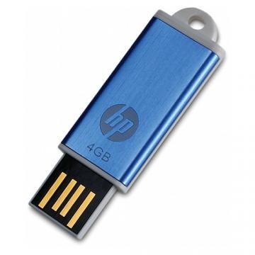 USB flash drive 4GB HP v210w USB 2.0, slim, retractable - Pret | Preturi USB flash drive 4GB HP v210w USB 2.0, slim, retractable