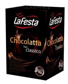 La Festa Ciocolata calda, 10 pliculete x 12.5 g - Pret | Preturi La Festa Ciocolata calda, 10 pliculete x 12.5 g