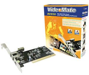 Placa de captura PCI DV-1394, firewire, DV850 - Pret | Preturi Placa de captura PCI DV-1394, firewire, DV850