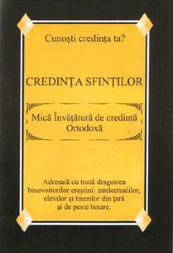 Credinta Sfintilor - Pret | Preturi Credinta Sfintilor