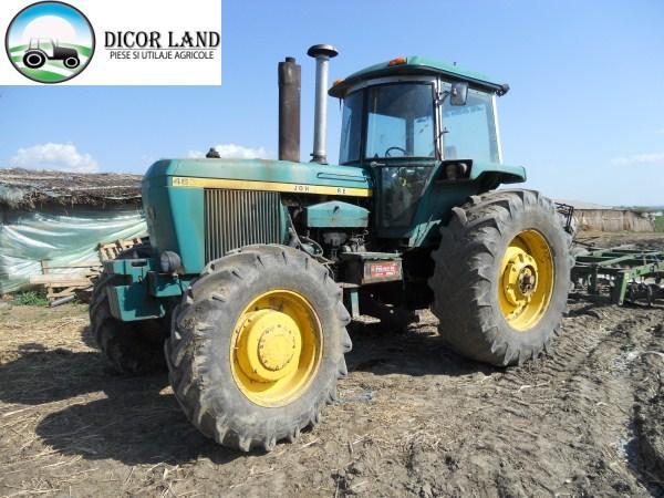 Vand tractor John Deere 4630 la pachet cu disc si plug - Pret | Preturi Vand tractor John Deere 4630 la pachet cu disc si plug