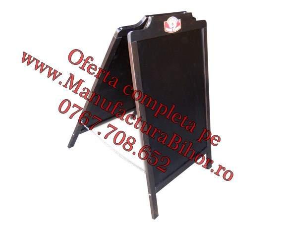 People-stopper din lemn masiv 600x800 mm - Pret | Preturi People-stopper din lemn masiv 600x800 mm