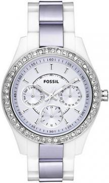 Ceas Fossil ES2803 Stella Purple Chronograph Silicone - Pret | Preturi Ceas Fossil ES2803 Stella Purple Chronograph Silicone