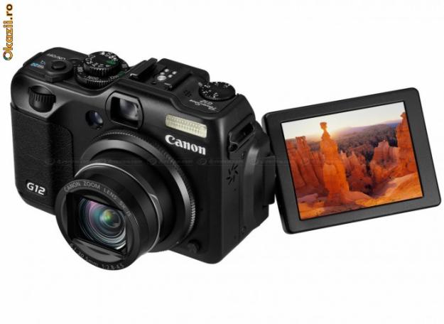 CANON PowerShot G12 Nou Sigilat 350 Euro - Pret | Preturi CANON PowerShot G12 Nou Sigilat 350 Euro