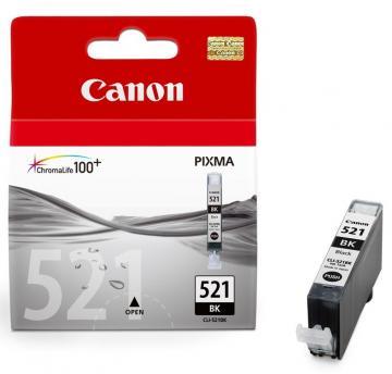 Cartus negru pentru IP3600/4600, CLI-521BK, blister nesecurizat, Canon - Pret | Preturi Cartus negru pentru IP3600/4600, CLI-521BK, blister nesecurizat, Canon