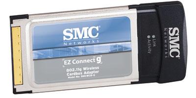 Adaptor wireless SMC EZ Connect 802.11g Wireless Cardbus Adapter - Pret | Preturi Adaptor wireless SMC EZ Connect 802.11g Wireless Cardbus Adapter