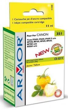 Cartus ARMOR pentru Canon IP3600/IP4600 compatibil cu Canon CLI-521Y yellow - Pret | Preturi Cartus ARMOR pentru Canon IP3600/IP4600 compatibil cu Canon CLI-521Y yellow