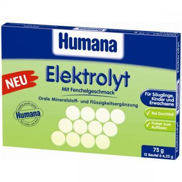 Humana Elektrolyt fenicul x folie 25gr - Pret | Preturi Humana Elektrolyt fenicul x folie 25gr