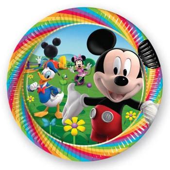 Mickey Mouse Colours - Farfurii Carton Plastifiat, 23 cm (10 buc.) - Pret | Preturi Mickey Mouse Colours - Farfurii Carton Plastifiat, 23 cm (10 buc.)