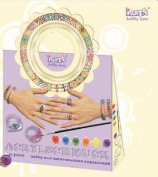 Set creare bijuterii pictate pe acril Partic Hobby Line - Pret | Preturi Set creare bijuterii pictate pe acril Partic Hobby Line