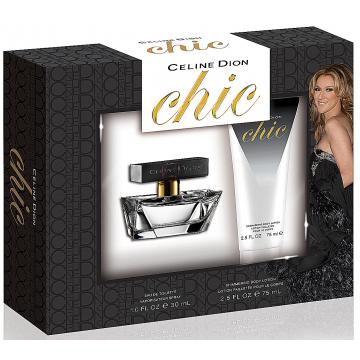 Apa de toaleta, lotiune de corp Celine Dion Chic Caseta - Pret | Preturi Apa de toaleta, lotiune de corp Celine Dion Chic Caseta