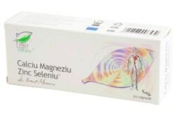 Calciu Magneziu Zinc Seleniu *30cps - Pret | Preturi Calciu Magneziu Zinc Seleniu *30cps