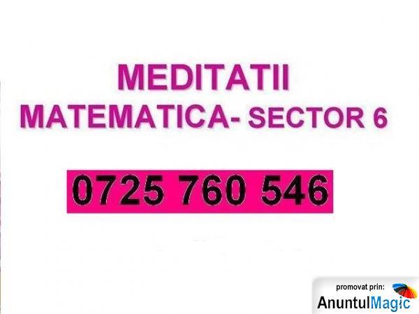 Meditatii matematica sector 6 - bucuresti - Pret | Preturi Meditatii matematica sector 6 - bucuresti