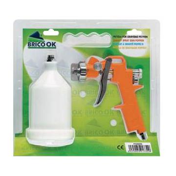 Piistol de vopsit Brico OK PG-990-N - Pret | Preturi Piistol de vopsit Brico OK PG-990-N
