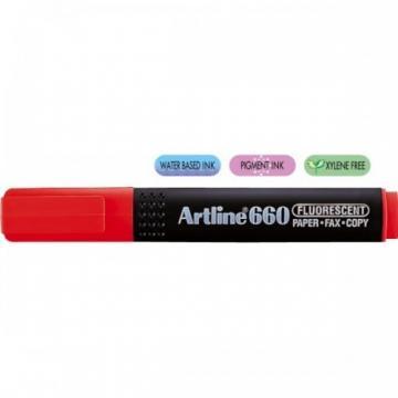 Textmarker fluorescent 1.0-4.0mm, ARTLINE 660 - rosu - Pret | Preturi Textmarker fluorescent 1.0-4.0mm, ARTLINE 660 - rosu