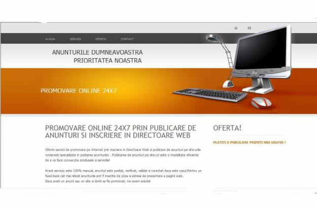 Oferim servicii de promovare online - Pret | Preturi Oferim servicii de promovare online