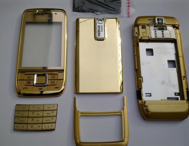 Carcasa Nokia E66 GOLD ( AURIE ) ORIGINALA COMPLETA SIGILATA - Pret | Preturi Carcasa Nokia E66 GOLD ( AURIE ) ORIGINALA COMPLETA SIGILATA