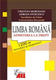 LIMBA ROMANA-ADMITEREA LA DREPT - Pret | Preturi LIMBA ROMANA-ADMITEREA LA DREPT