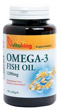 Omega 3 Ulei de Peste 1200mg *100cps - Pret | Preturi Omega 3 Ulei de Peste 1200mg *100cps