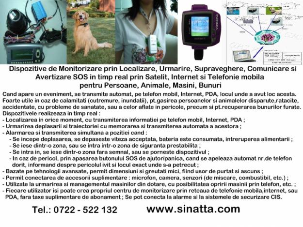 GPS - GSM Dispozitive, Programe si Sisteme de Urmarire, Localizare, Monitorizare, Blocare - Pret | Preturi GPS - GSM Dispozitive, Programe si Sisteme de Urmarire, Localizare, Monitorizare, Blocare